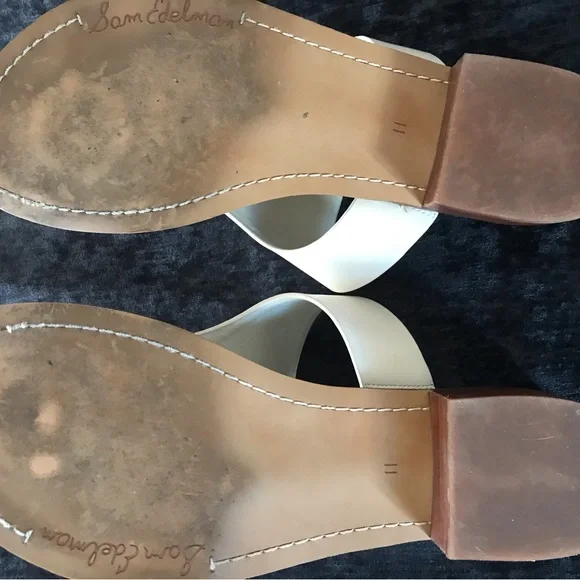 Sam Edelman Jaynee T-Strap Heel Sandals - Picture 12 of 16